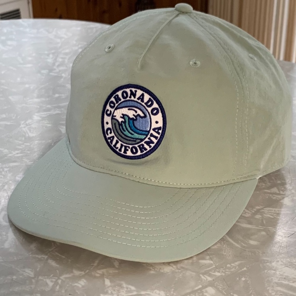 Coronado California Light Sage Green Baseball Cap